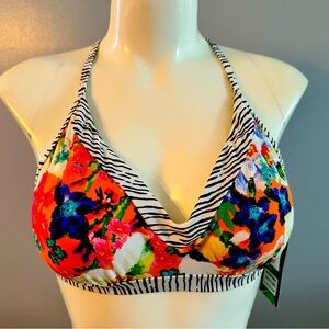 NWT Eidon Bikini Top D-Cup